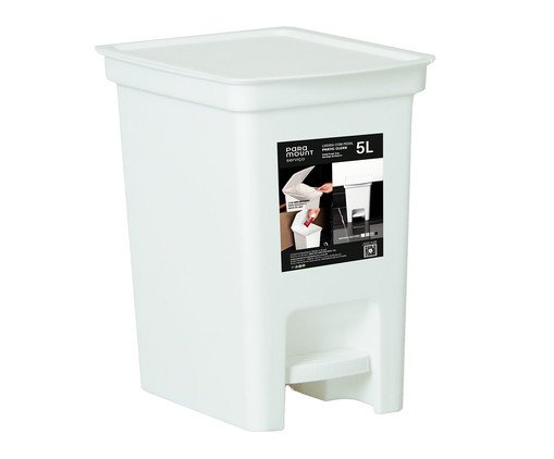Lixeira com Pedal Fly Branco, white | WestwingNow