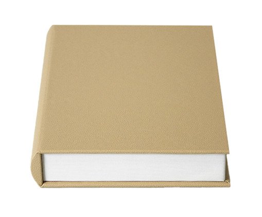 Livro-Caixa Decorativo Batus Nude, Natural | WestwingNow