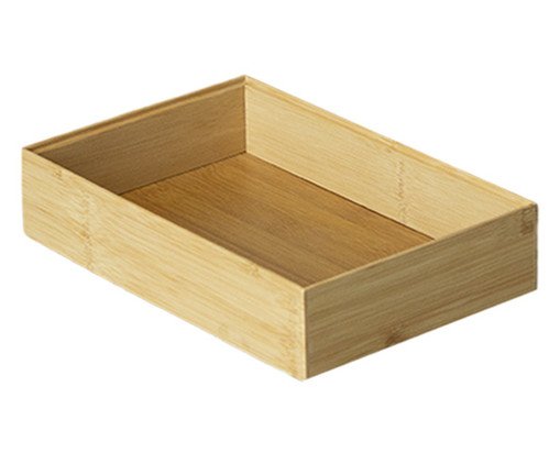Organizador de Bambu Empilhável Dipodo Natural, Natural | WestwingNow