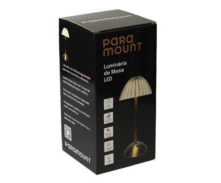 Luminária de Mesa LED Rounga | Westwing