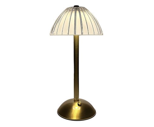 Luminária de Mesa LED Rounga, transparent | WestwingNow