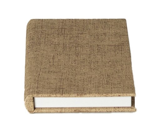 Livro-Caixa Decorativo Atéc Areia, beige | WestwingNow