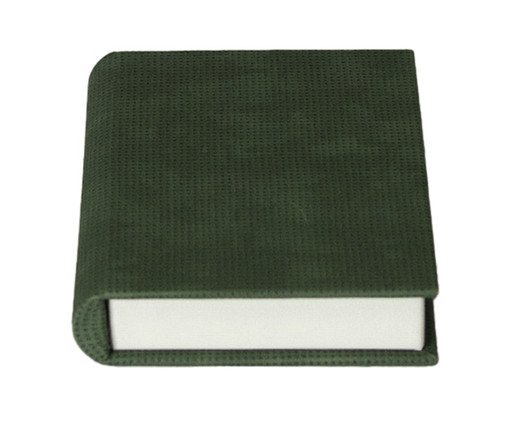 Livro-Caixa Decorativo Frontié Esmeralda, green | WestwingNow