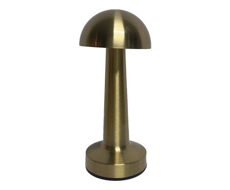 Luminária de Mesa LED Naô Dourado | Westwing