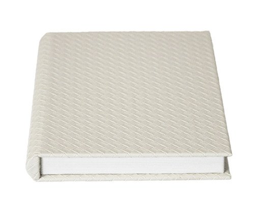 Livro-Caixa Decorativo Dufres Marfim, grey | WestwingNow