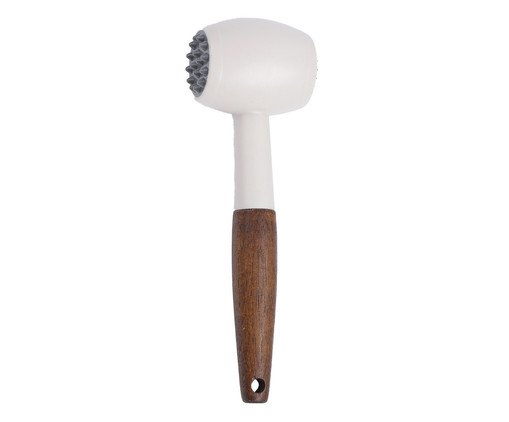 Martelo para Carne com Cabo de Madeira Creme, beige | WestwingNow