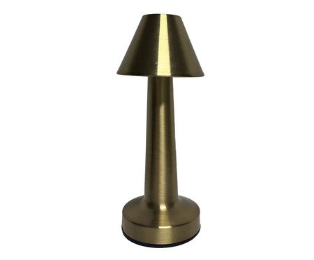 Luminária de Mesa LED Ostris Dourado | Westwing