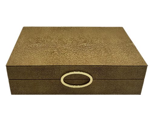 Caixa Decorativa Jacó Mostarda, yellow | WestwingNow