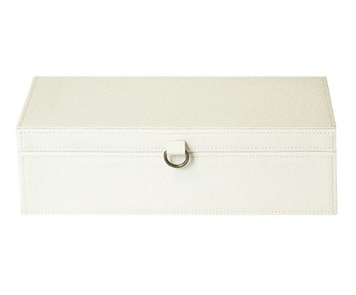 Caixa Decorativa Bloom Marfim, grey | WestwingNow