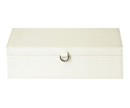 Caixa Decorativa Bloom Marfim | Westwing