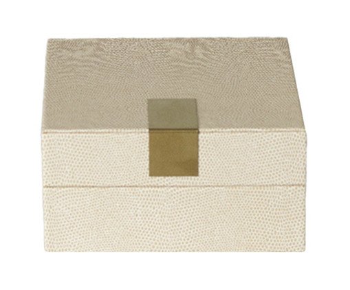Caixa Decorativa Optera Areia, beige | WestwingNow
