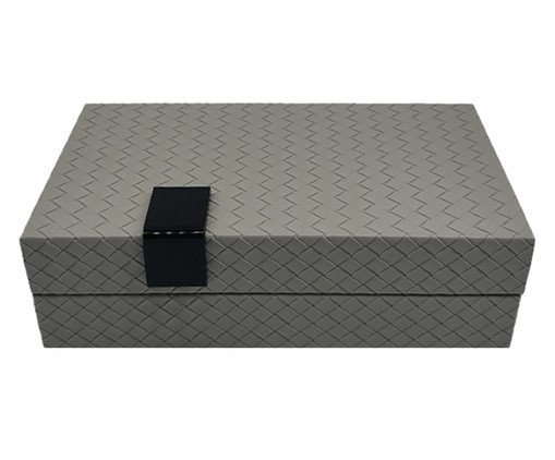 Caixa Decorativa Melôh Cinza, grey | WestwingNow