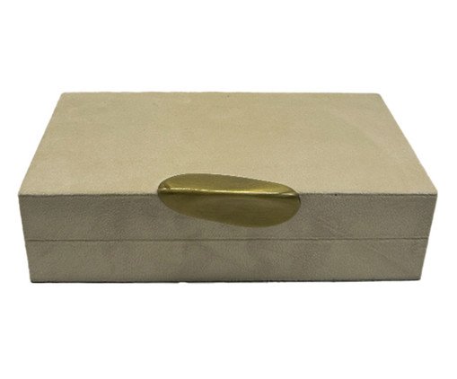 Caixa Decorativa Austra Marfim, grey | WestwingNow