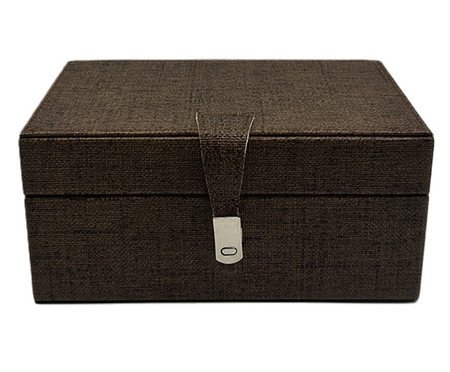 Caixa Decorativa Sitta Marrom | Westwing