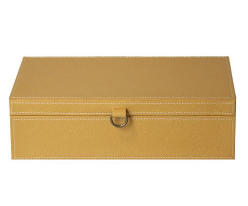 Caixa Decorativa Auriz Mostarda, yellow | WestwingNow