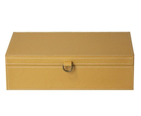 Caixa Decorativa Auriz Mostarda | Westwing