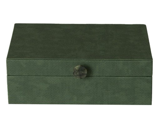 Caixa Decorativa Pudu Esmeralda, green | WestwingNow