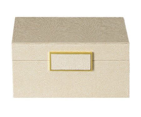 Caixa Decorativa Dailu Areia | Westwing