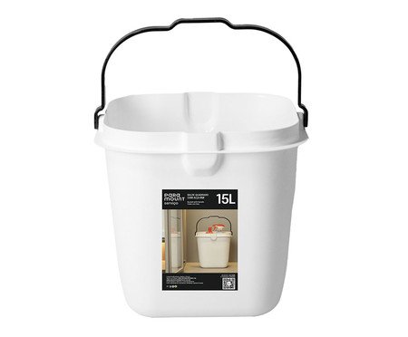 Balde Quadrado Fly Branco | Westwing