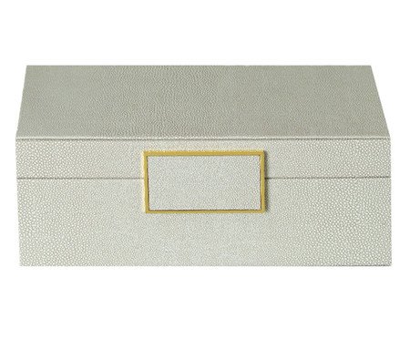 Caixa Decorativa Ater Cinza | Westwing