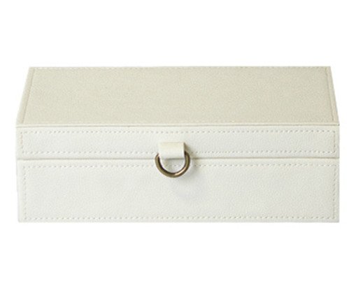 Caixa Decorativa Forpus Marfim, grey | WestwingNow