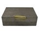 Caixa Decorativa Zesty Cinza, grey | WestwingNow
