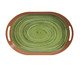 Bandeja de Melamina com Alça Hemia Verde, green | WestwingNow