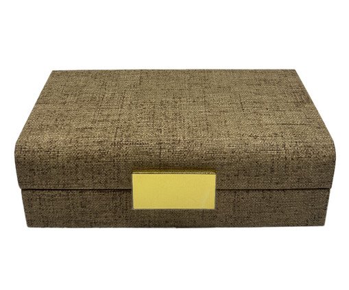 Caixa Decorativa Jariz Areia, beige | WestwingNow