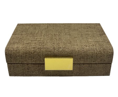 Caixa Decorativa Jariz Areia | Westwing