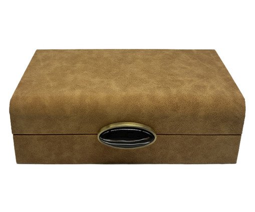 Caixa Decorativa Jemini Nude, Natural | WestwingNow