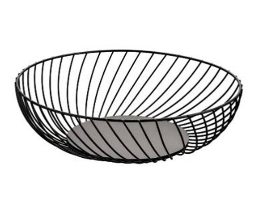 Centro de Mesa de Metal Gifer Preto, black | WestwingNow