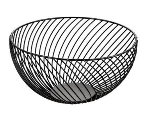 Centro de Mesa de Metal Ododô Preto, black | WestwingNow