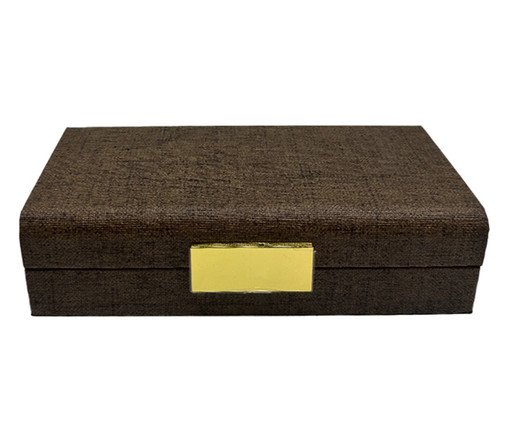 Caixa Decorativa Myriz Marrom, brown | WestwingNow