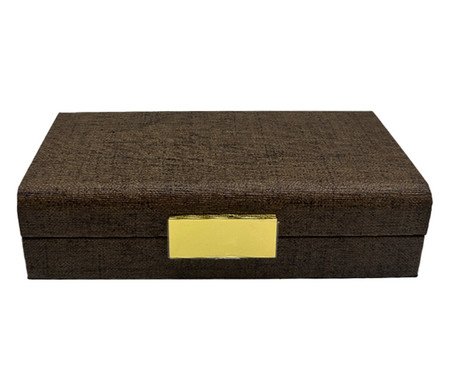 Caixa Decorativa Myriz Marrom | Westwing