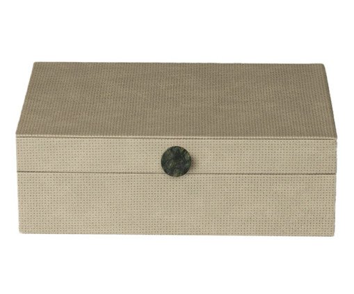Caixa Decorativa Maza Cinza, grey | WestwingNow