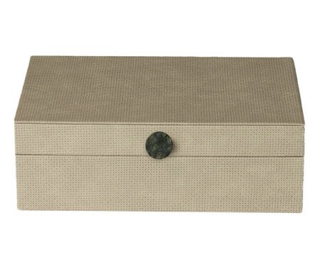 Caixa Decorativa Maza Cinza | Westwing