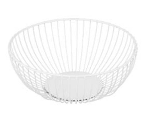 Centro de Mesa de Metal Bezo Branco, white | WestwingNow