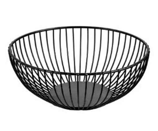Centro de Mesa de Metal Bezo Preto, black | WestwingNow