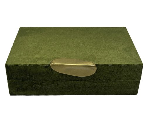 Caixa Decorativa Colorê Esmeralda, green | WestwingNow