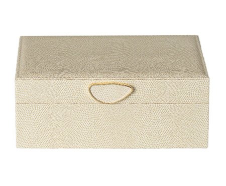 Caixa Decorativa Hops Areia | Westwing