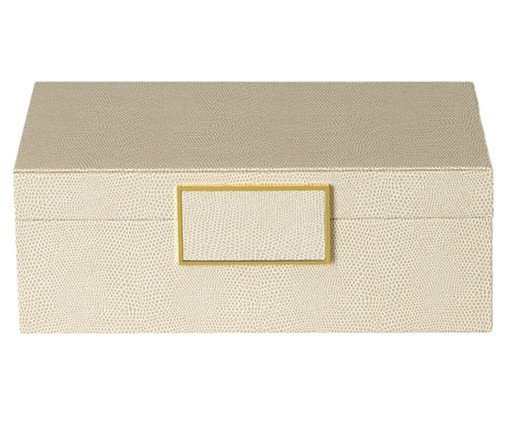 Caixa Decorativa Limax Areia, beige | WestwingNow