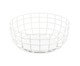 Centro de Mesa de Metal Dich Branco, white | WestwingNow
