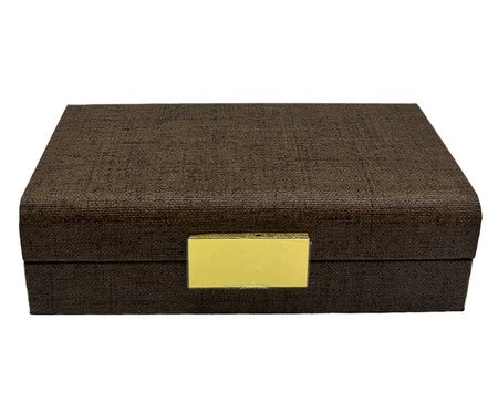 Caixa Decorativa Cray Marrom | Westwing