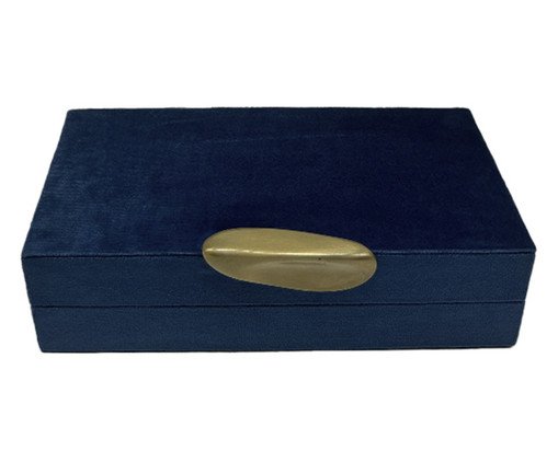 Caixa Decorativa Jandaia Azul Safira, blue | WestwingNow