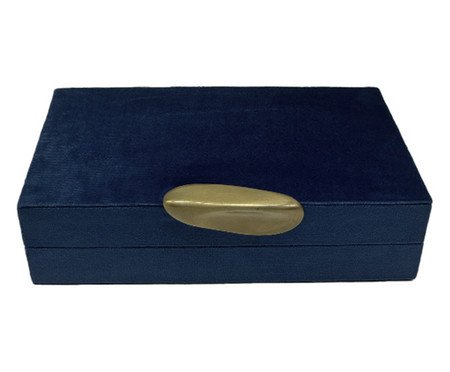 Caixa Decorativa Jandaia Azul Safira | Westwing