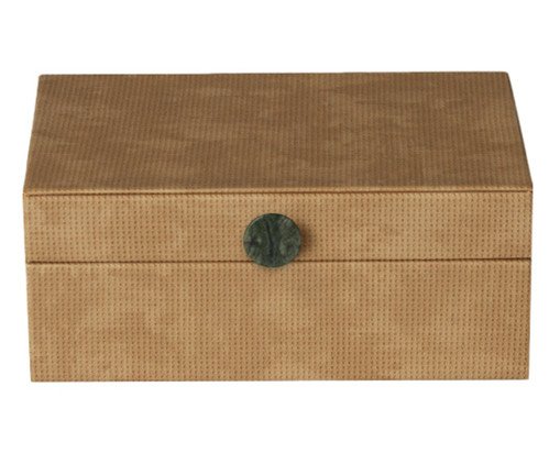 Caixa Decorativa Farinosa Caramelo, beige | WestwingNow