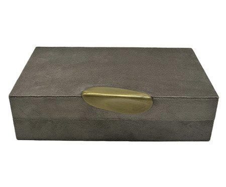 Caixa Decorativa Tialis Cinza | Westwing
