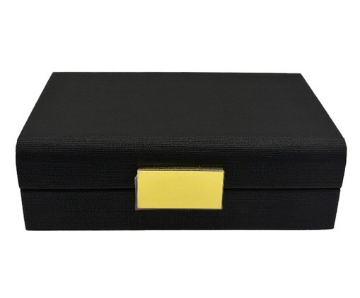 Caixa Decorativa Solstice Preto, black | WestwingNow