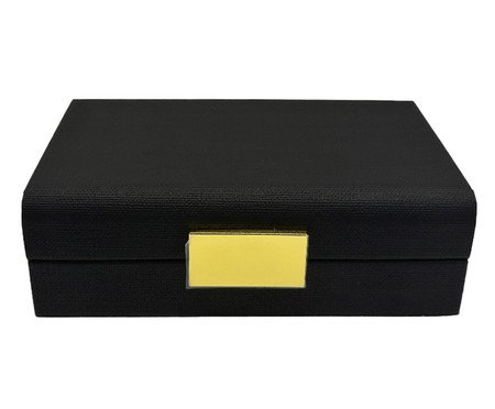 Caixa Decorativa Solstice Preto | Westwing