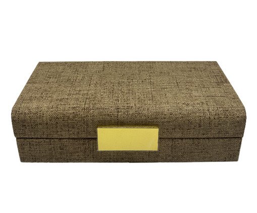 Caixa Decorativa Dorsalis Areia, beige | WestwingNow